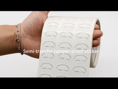 สติ๊กเกอร์ความปลอดภัยของผนึกกันการปลอม