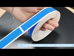 สติ๊กเกอร์ความปลอดภัย 45um 1มิล ปราศจากการปลอมแปลง สีเงิน