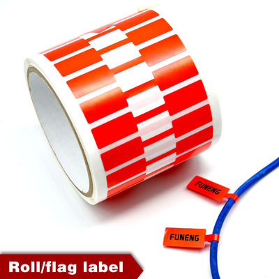 Custom A4 Cable Labels for Network Power Supply Printing