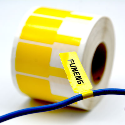 Custom Industrial Cable Labels Waterproof High-Temperature Resistant